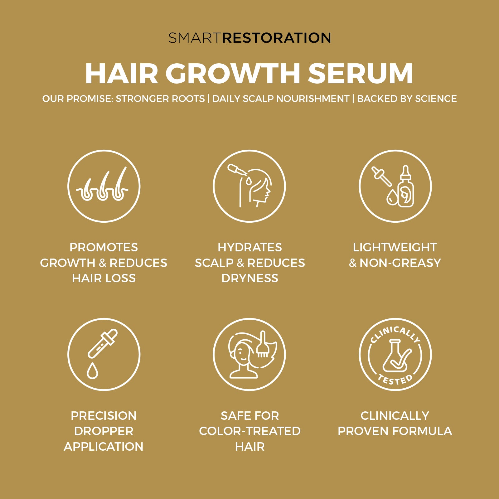 Hair growth serum benefits