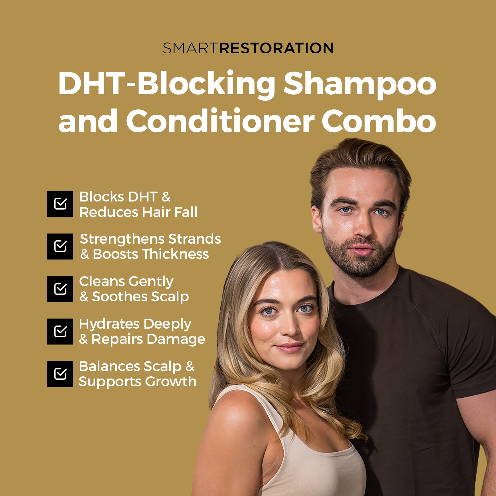 DHT blocking shampoo and conditioner benefits