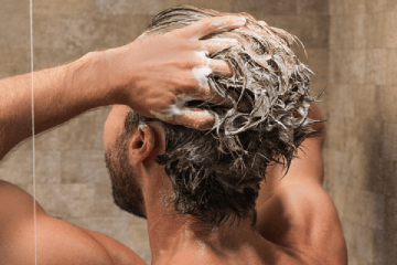 Cleanse the Scalp with Shampoo